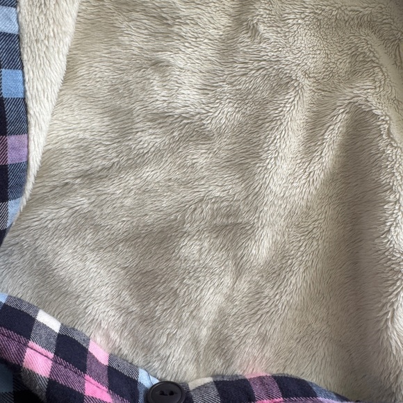 L.L. Bean‎ Cream Fleece Lined Jacket - Picture 3 of 3